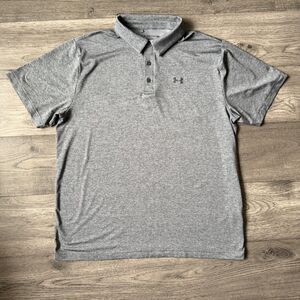 Under Armour Men's Playoff Polo 2.0 - Gray Heather - Size XXL